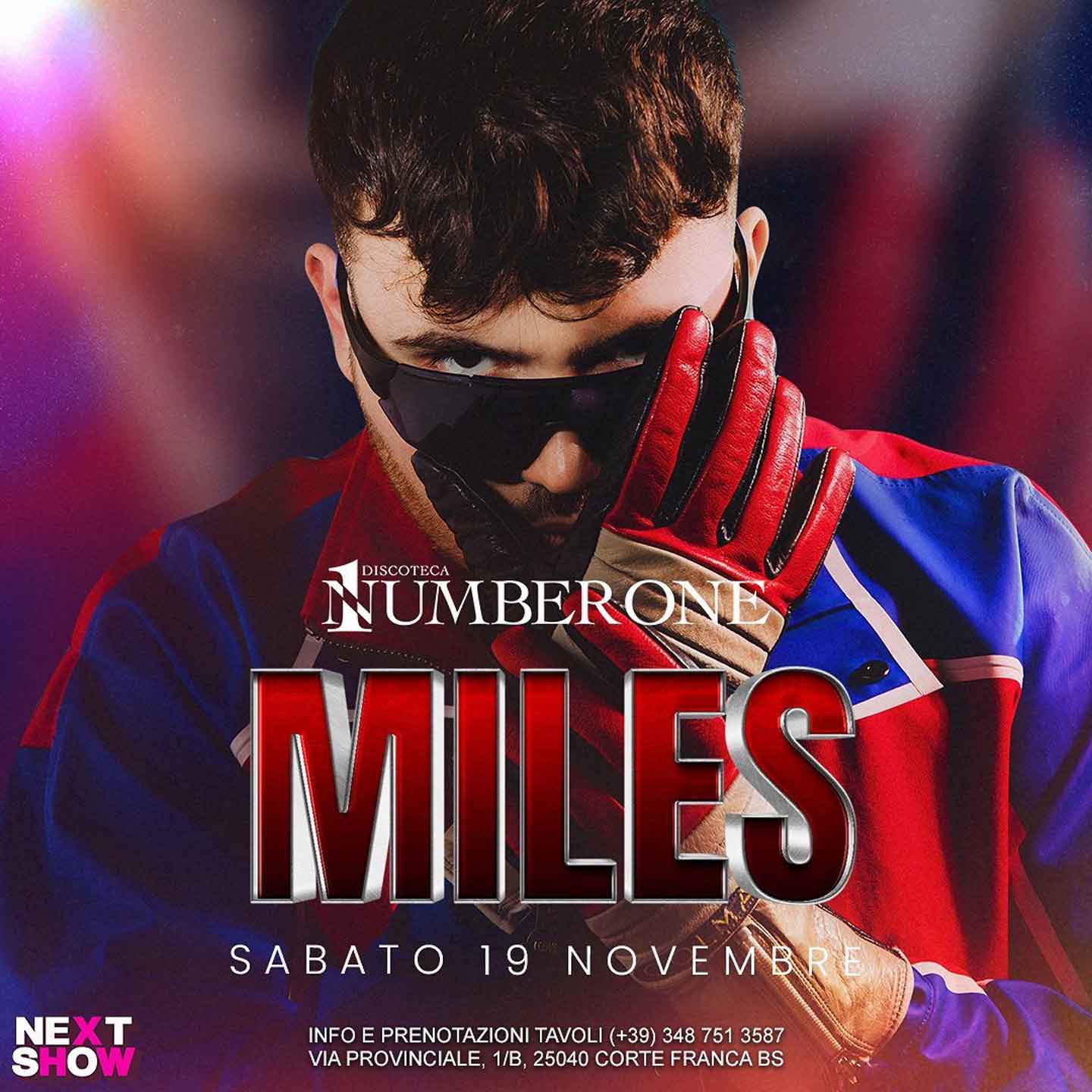 NUMBER ONE – MILES – 19 NOVEMBRE