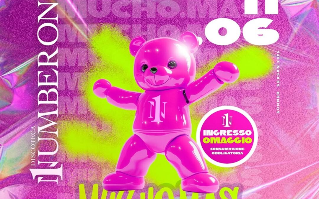 NUMBER ONE – MUCHOMAS – 11 GIUGNO